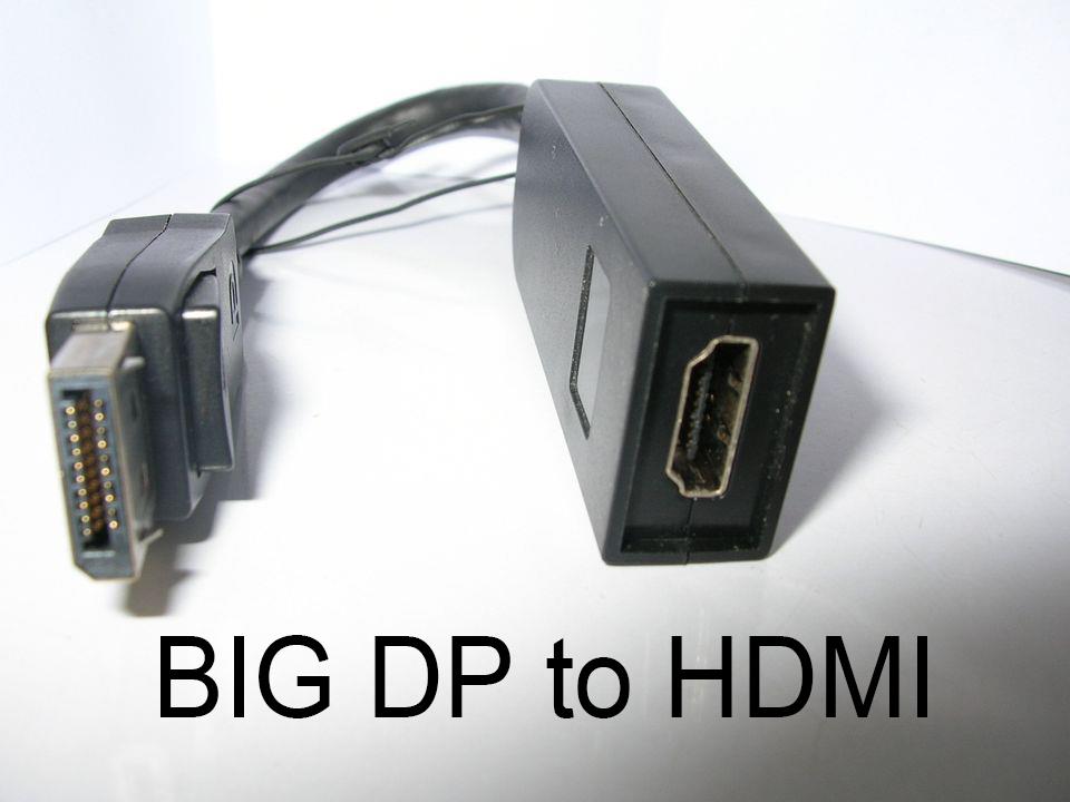 dp to hdmi cable