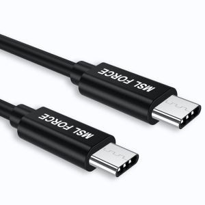 MSLFORCE | USB-IF Certified 1m USB C Cable M/M , USB 3.1 Gen 2 10Gbps