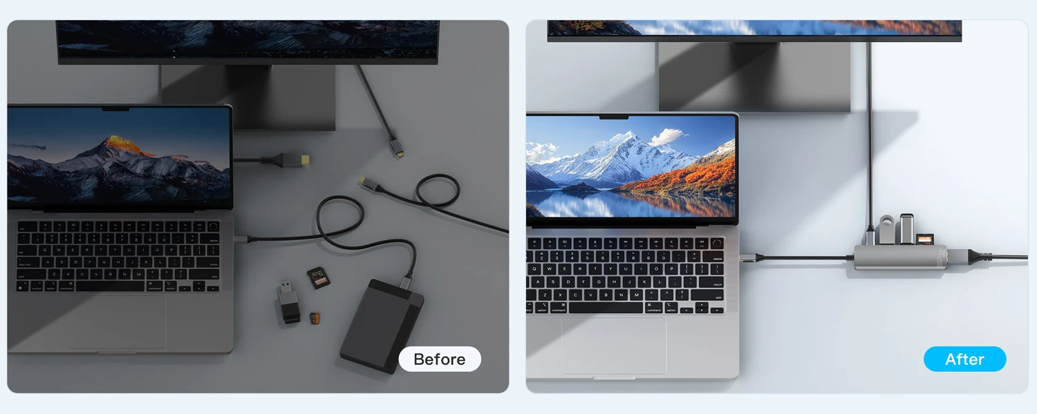 How the MSLFORCE 6-in-1 USB-C Hub Transforms Your Daily Workflow