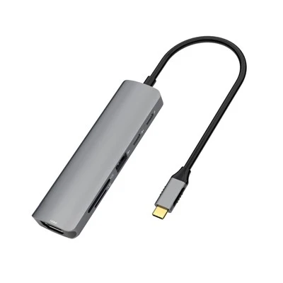 6 IN 1 USB C Multiport 4K 60Hz HDMI Adapter