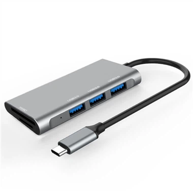 Multiport 5 in 1 Universal SD TF Card Reader