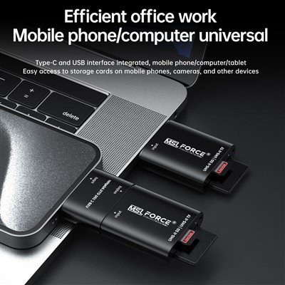 USB C Card Reader SD TF Memory Card Adaper For IPhone 15/iPad/MacBook/Mac