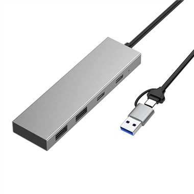 USB C HUB With USB A X2 USB-C X2 At 5Gbps