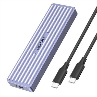 USB C NVME&NGFF HDD Enclosure 10gbps Aluminum