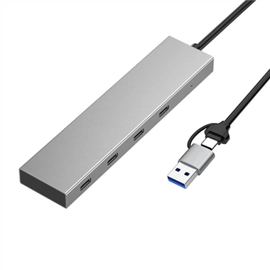 USB Type C To USB3.2 Gen1 Hub Splitter 4Ports