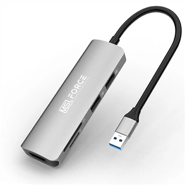 USB3.0 To HDMI With 2Port USB HUB Card Reader