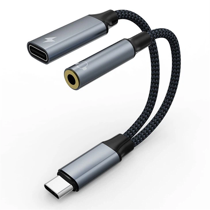 USB C Audio Adapter With PD Charging For IPhone 17 IPad Pro suppliers